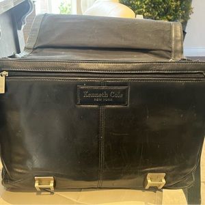 Kenneth Cole leather brief case